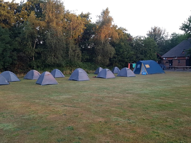 Meerdere campings op de Wad