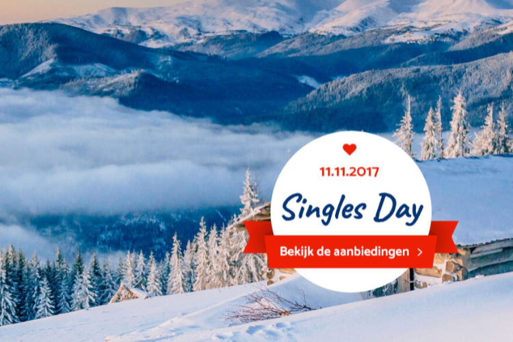 Singles Day met kortingen bij Singlereizen.nl