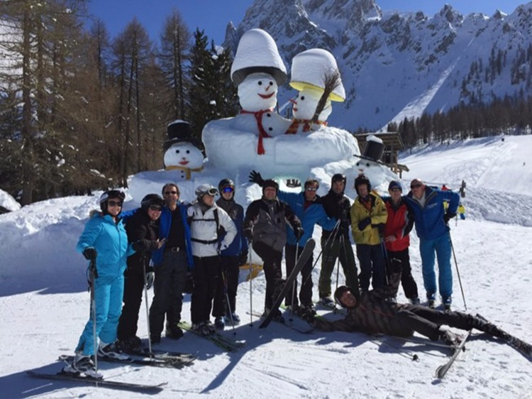 Singlereis Wintersport in Oostenrijk en Italië