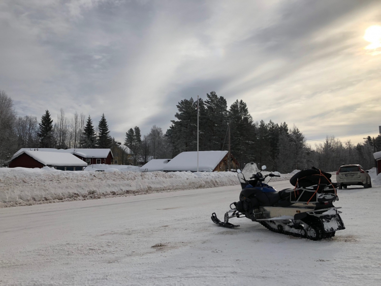 Groepsreis Sneeuwscootersafari in Zweden