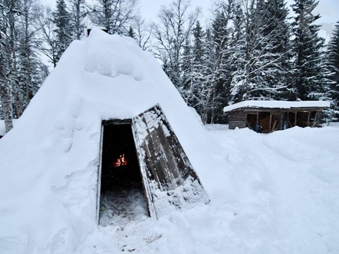 Eenoudervakantie Winters Avontuur in Zweden