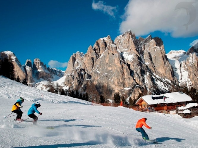 Singlereis Genieten van wintersport in Val di Fassa