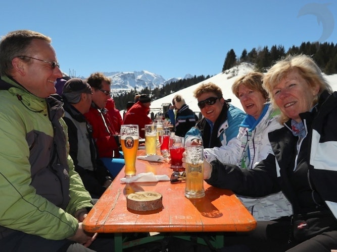 Singlereis Genieten van wintersport in Val di Fassa