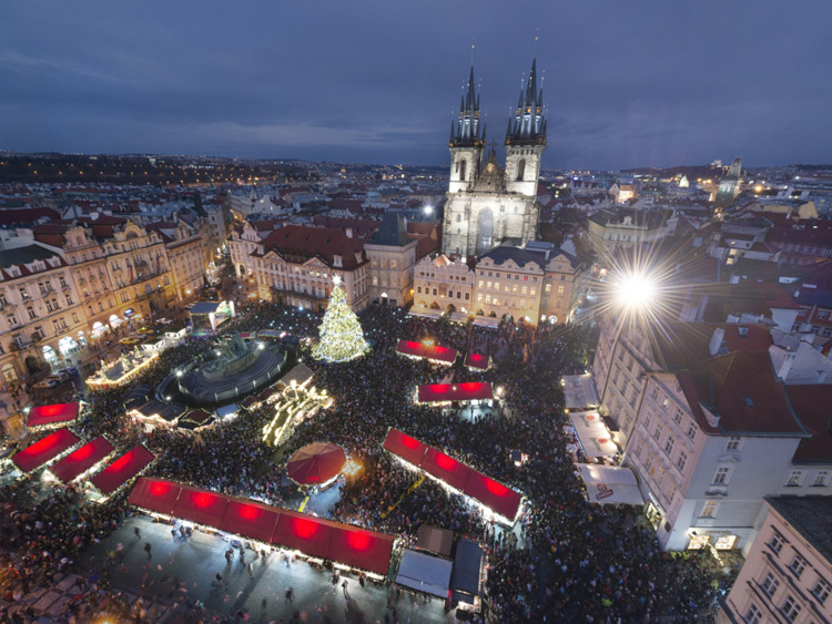 Singlereis Vier Kerst of Oudjaar in Praag